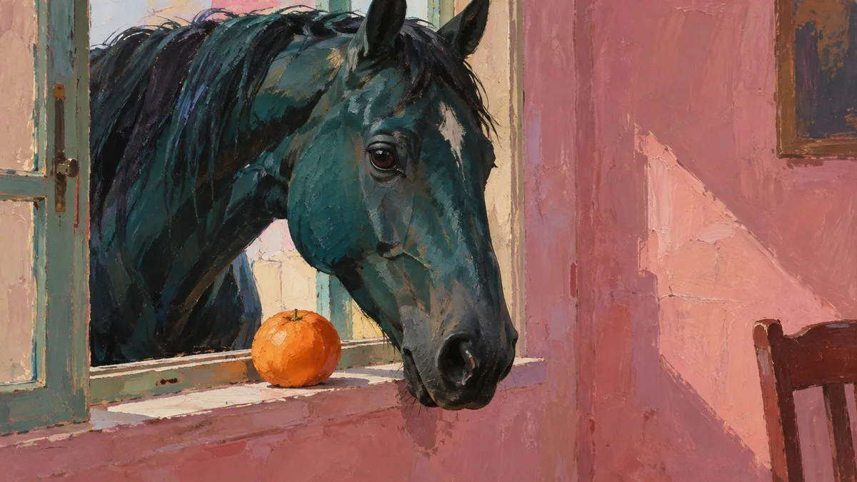 A Horse at the Window, Mura Studio, 2026