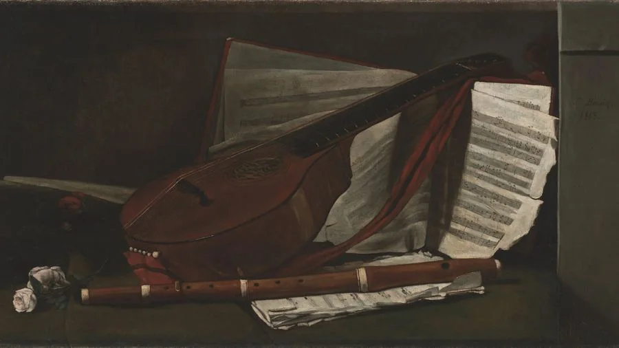 Attributes of Music, Bonvin, 1863