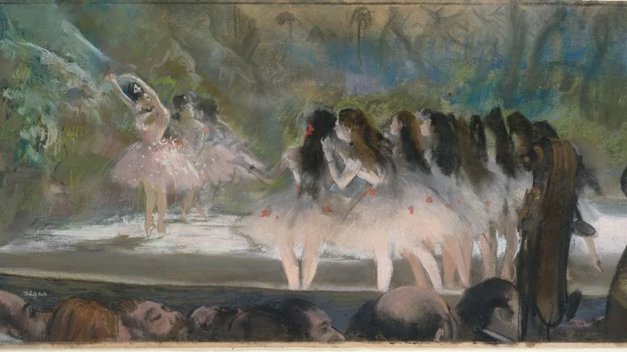 Ballet at the Paris Opéra, Degas, 1877