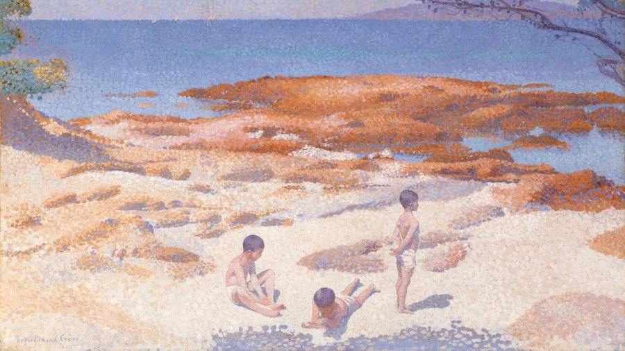 Beach at Cabasson (Baigne-Cul), Cross, 1891–92