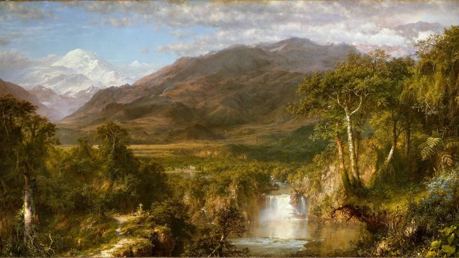 Heart of the Andes, Church, 1859