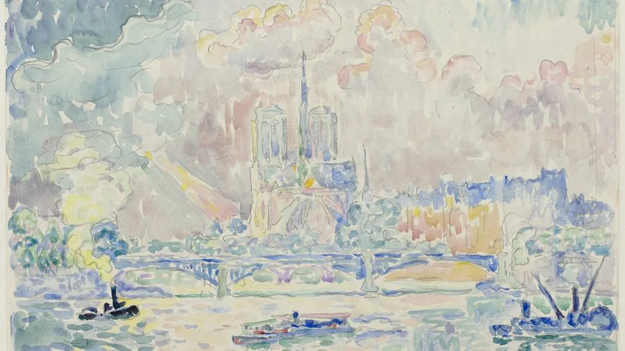 Notre Dame, Signac, 1910