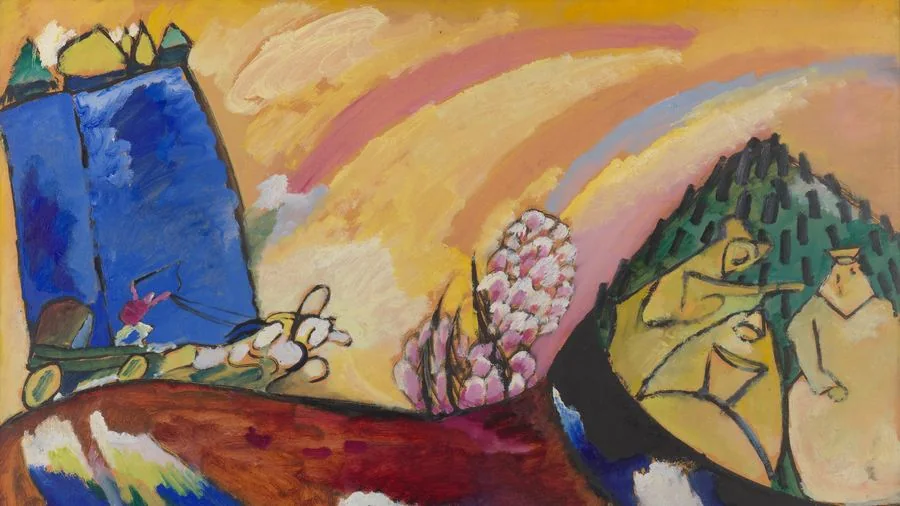 Painting with Troika, Kandinsky, January 18, 1911