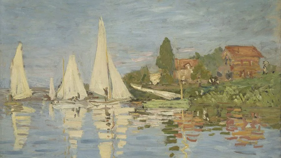 Régates à Argenteuil, Monet, 1872