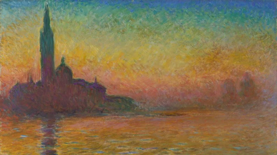 San Giorgio Maggiore at Dusk, Monet, 1908