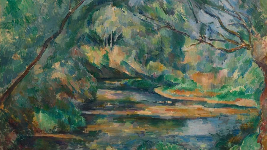 The Brook, Cézanne, c. 1895–1900