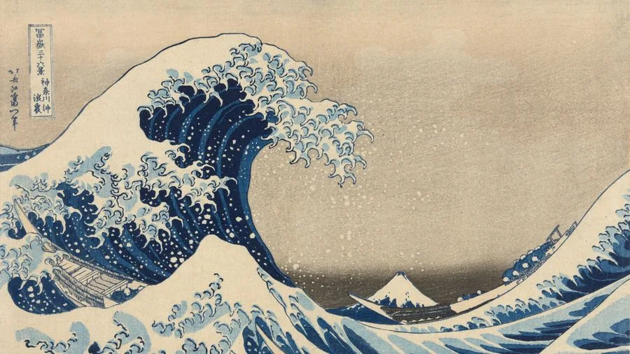 The Great Wave off Kanagawa, Hokusai, 1830/33