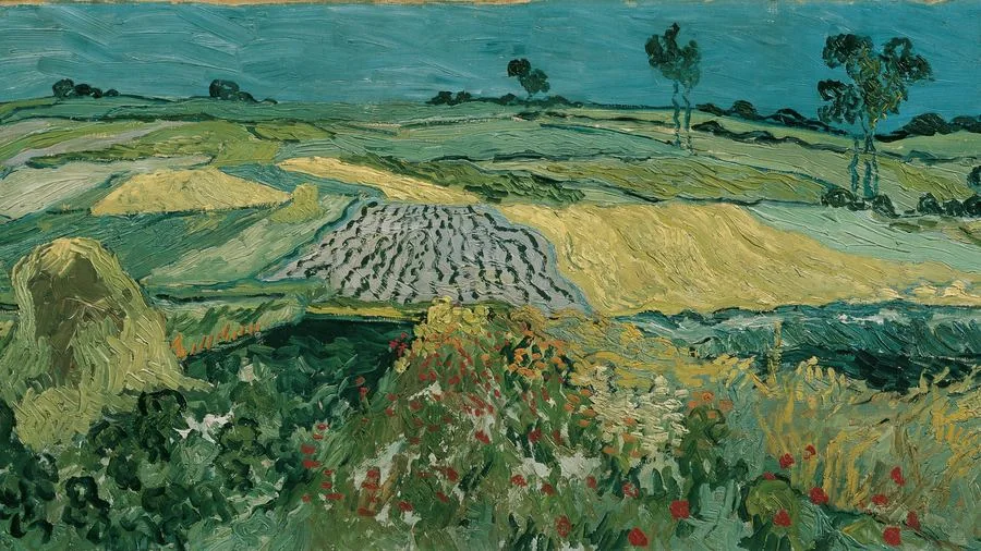 The Plain of Auvers, van Gogh, 1890