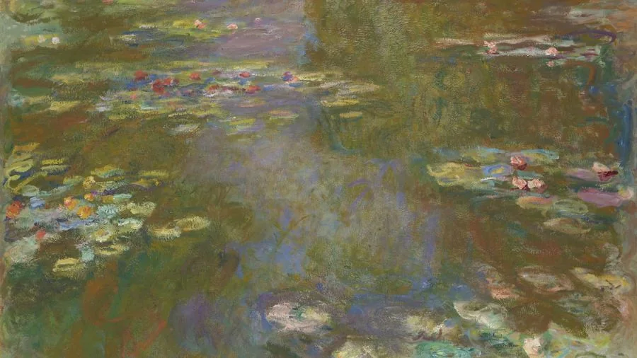 Water Lily Pond, Monet, 1917–19